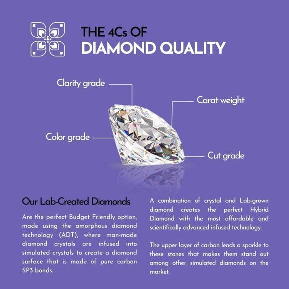 1 Carat Round Cut Lab Created Diamond Stud Earrings Push Back Bridal Ear… - Picture 8 of 10